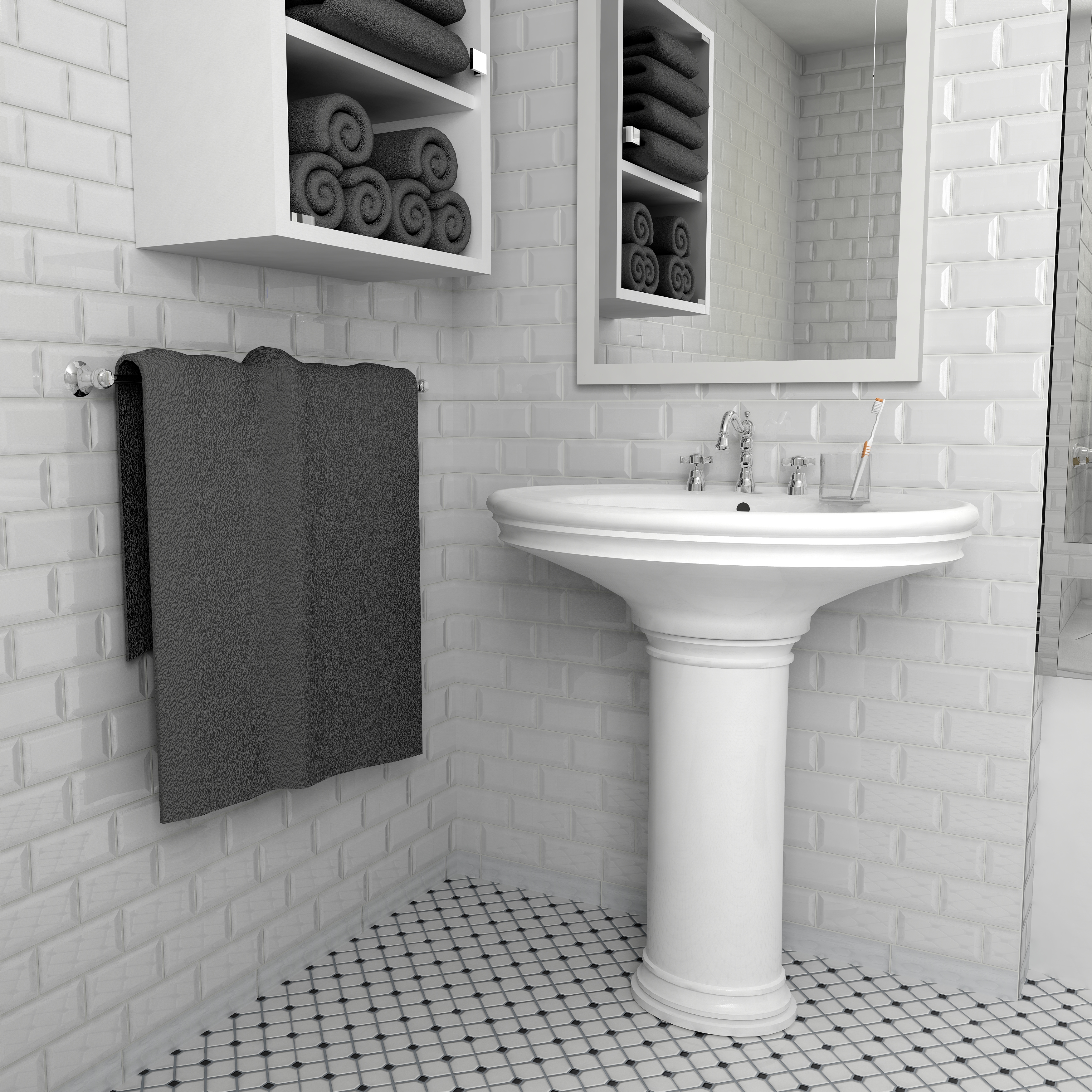 Park Slope Bathroom By Merola Tile Merola Tile On Visoft360