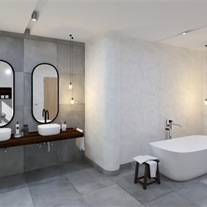 Elegant Grey Bathroom_02