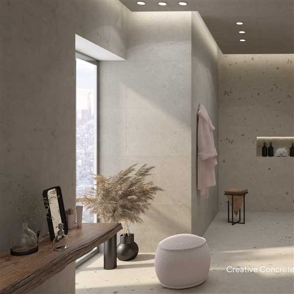 RAK Ceramics - Creative Concrete P Decor, Creative Concrete P Stone