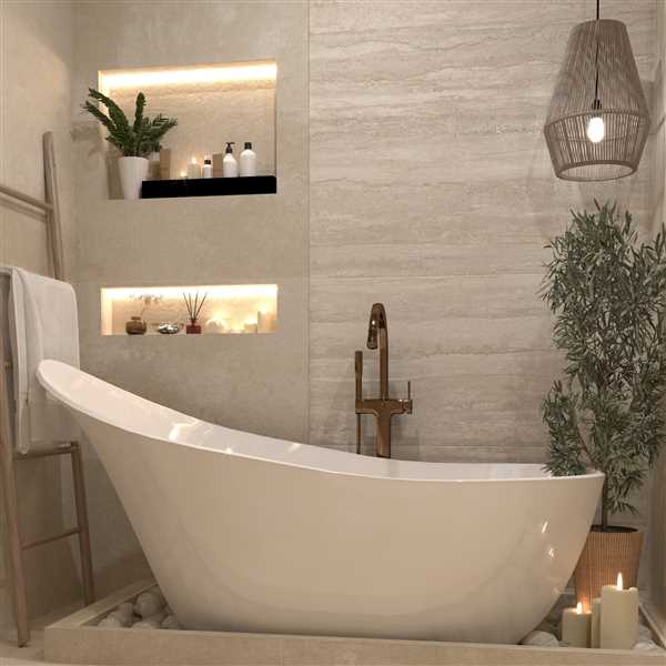 Earthy Washroom Oasis