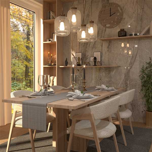 Modern Cozy Dining Room