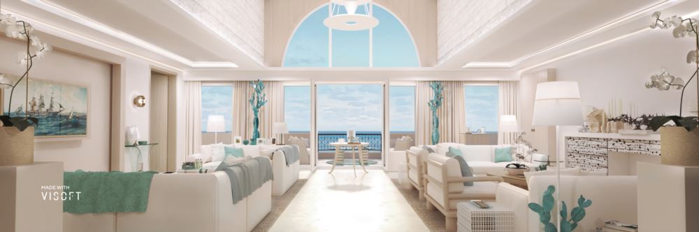 MainView: Villa Del Mare apartments on Fisher Island, Miami, Florida