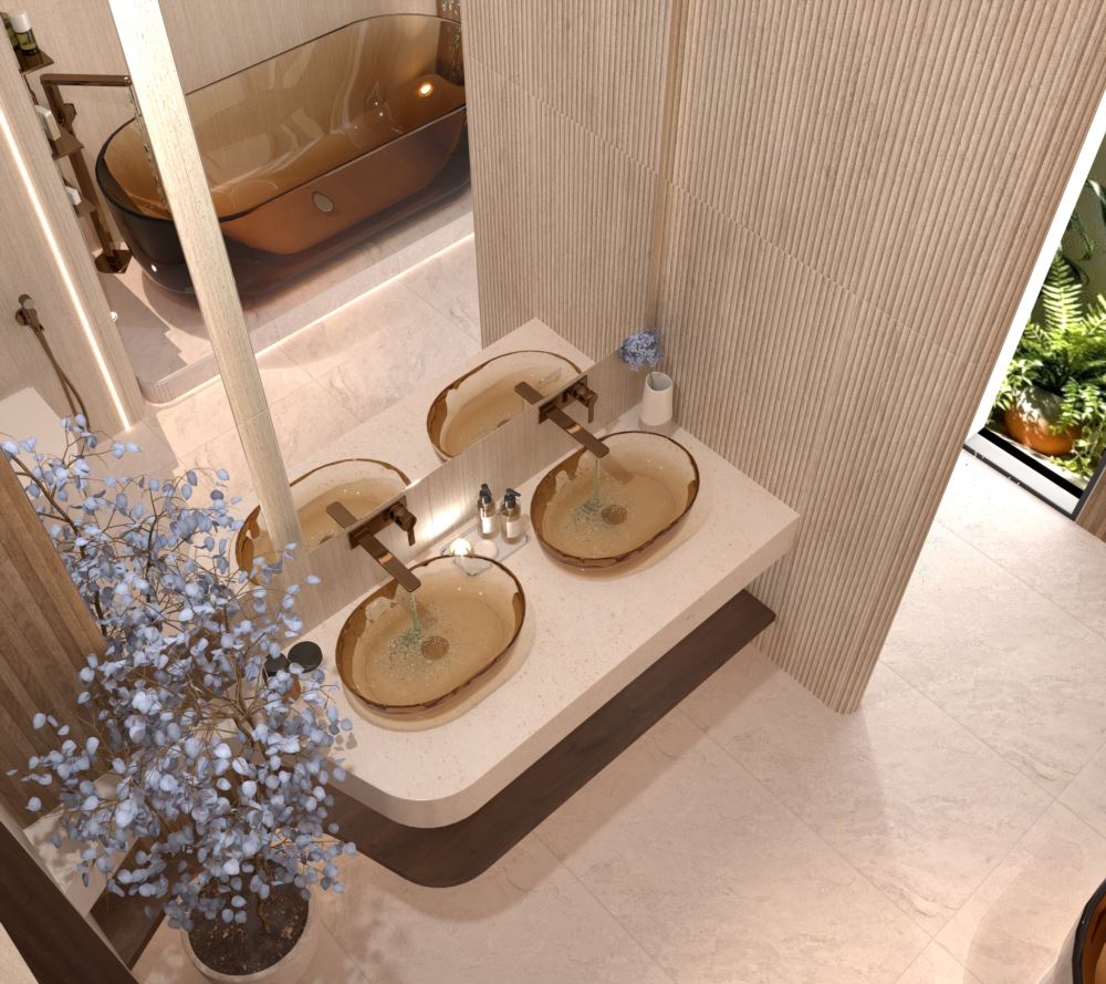 LUXURY NATURAL BATHROOM